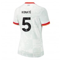 Dres Liverpool Ibrahima Konate #5 Tretina pre Ženy 2024-25 Krátky Rukáv